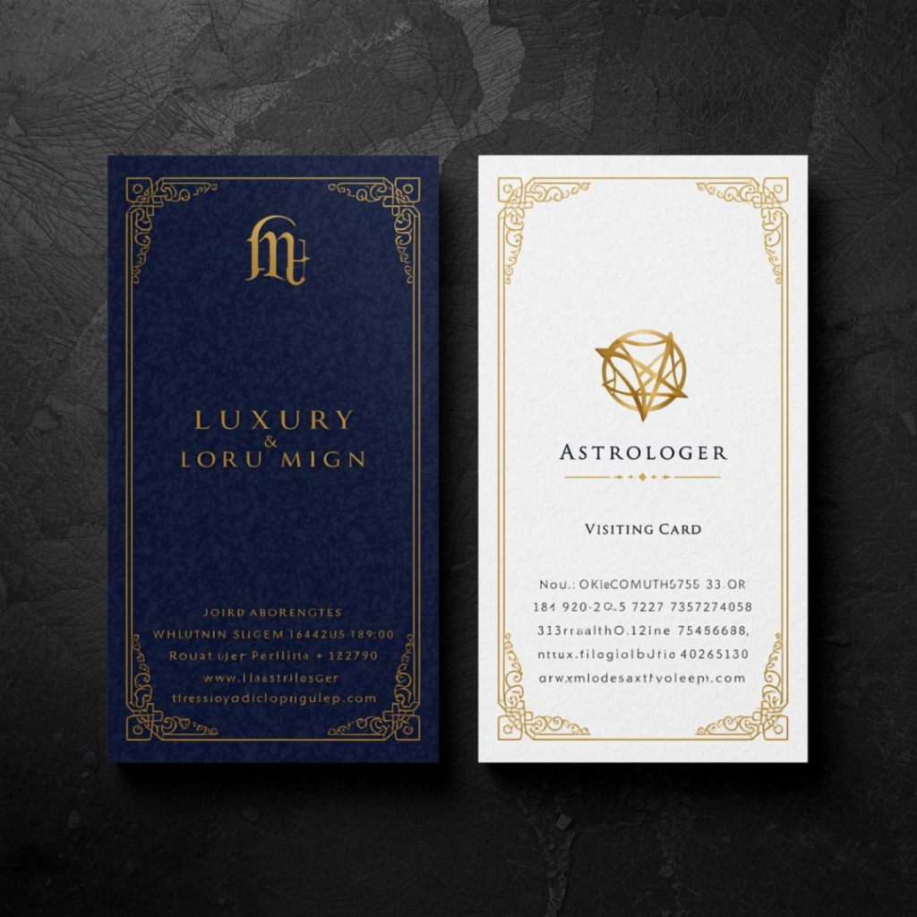 Astrologer Visiting Card