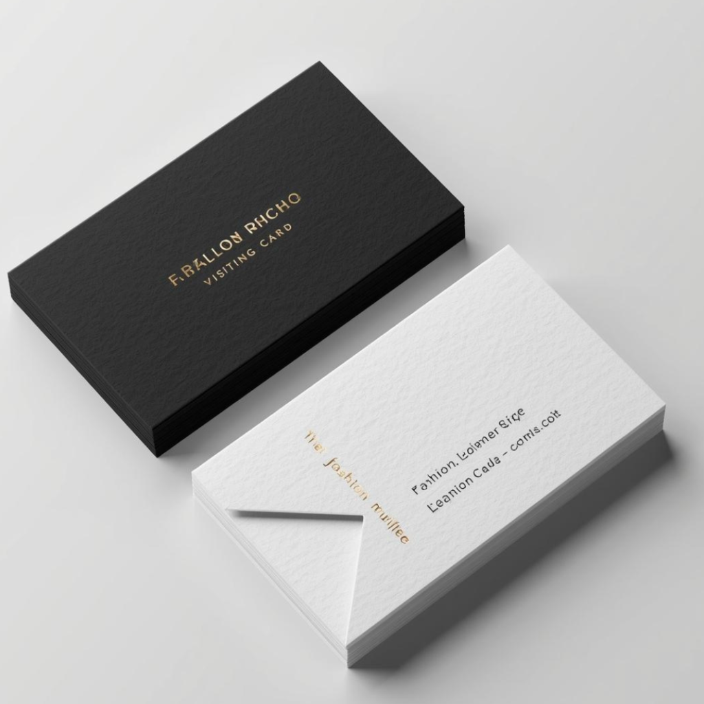 Fashion Designer Visiting Card