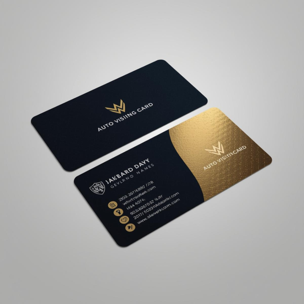 Auto Visiting Card