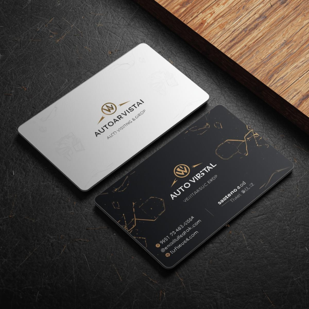 Auto Visiting Card