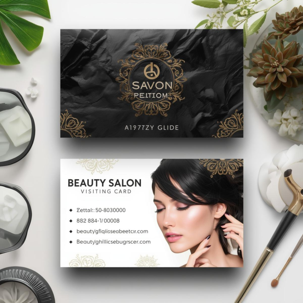 Beauty Salon Visiting Card