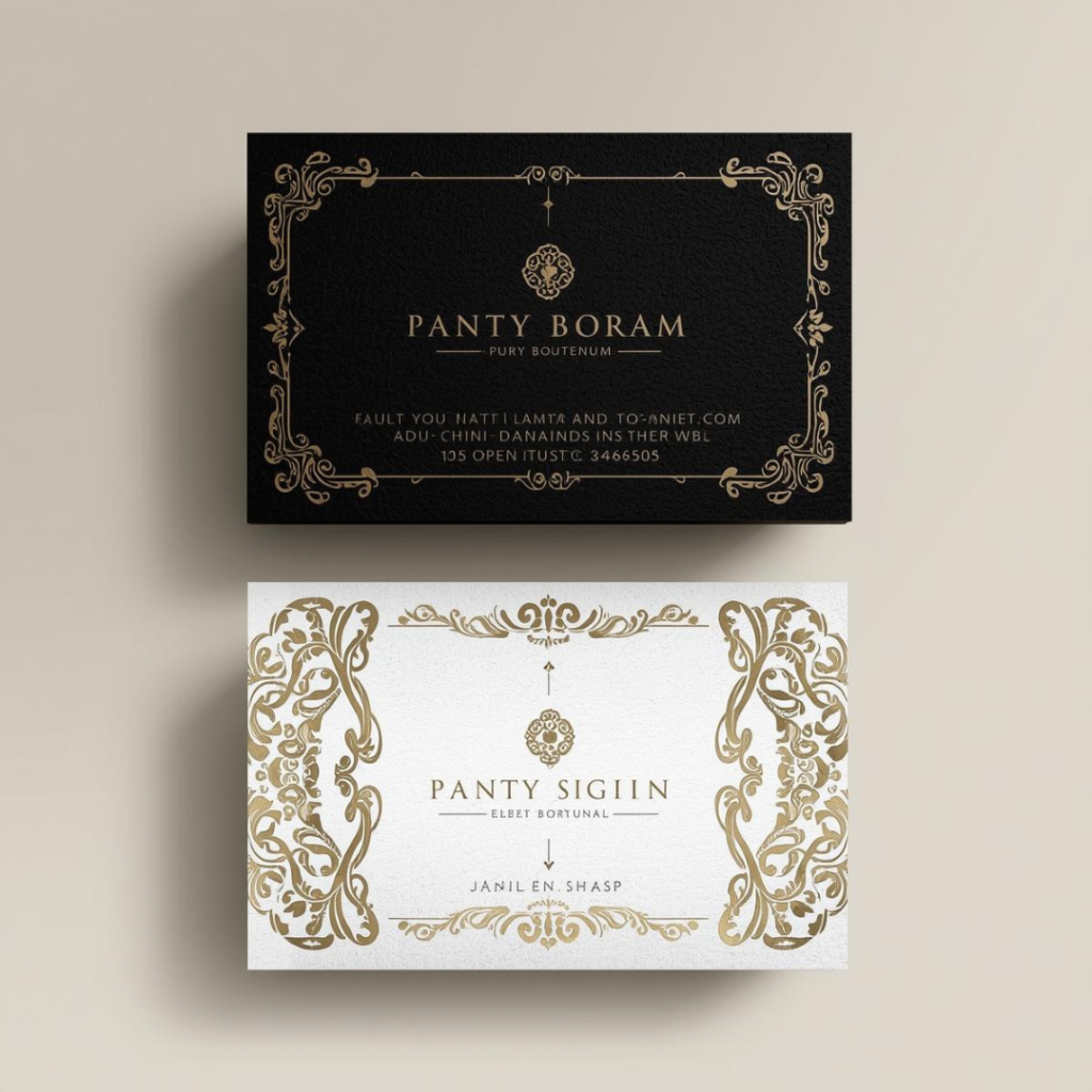 Boutique Visiting Card 1