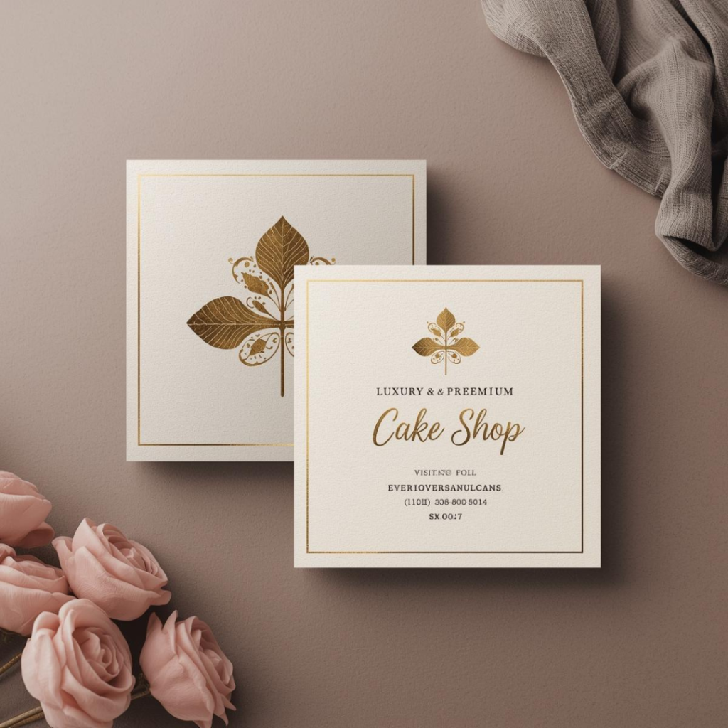 Cake Shop Visiting Card