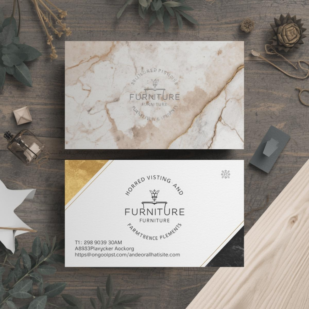 Furniture Visiting Card