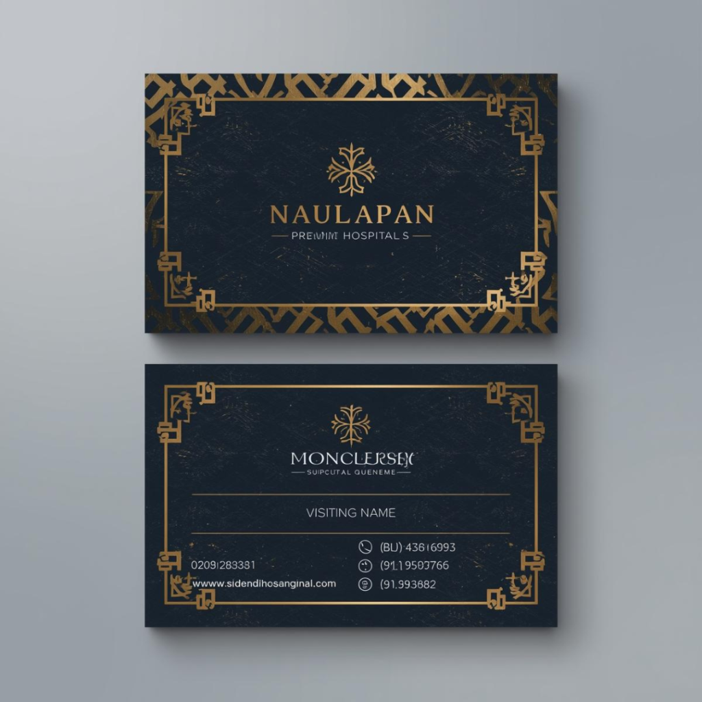 Hospital Visiting Card