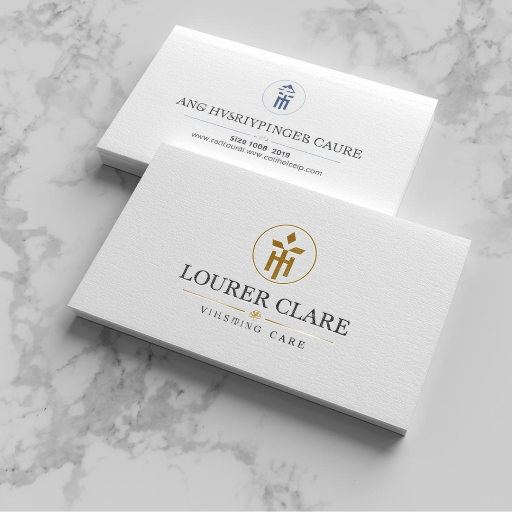 Hospital visiting card 4