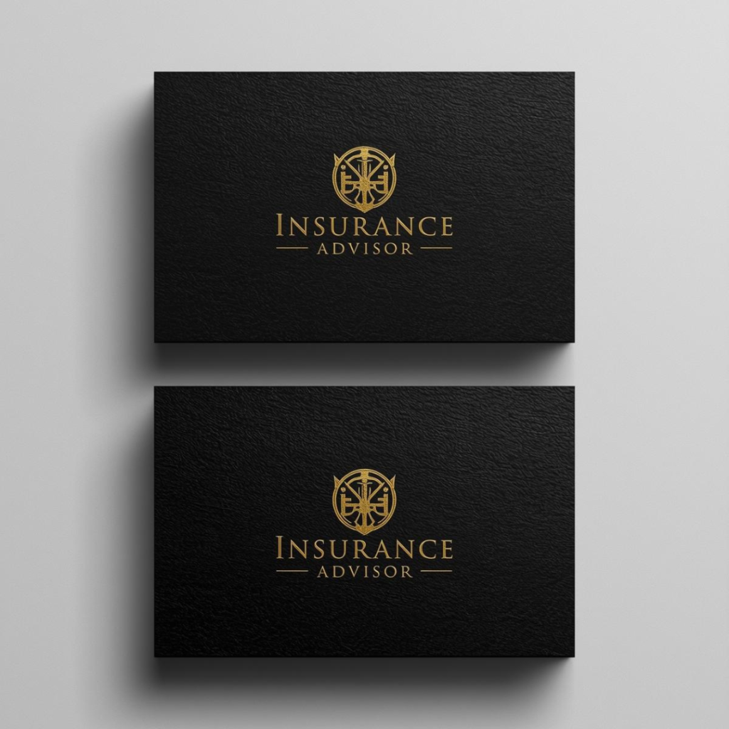Insurance Advisor Visiting Card