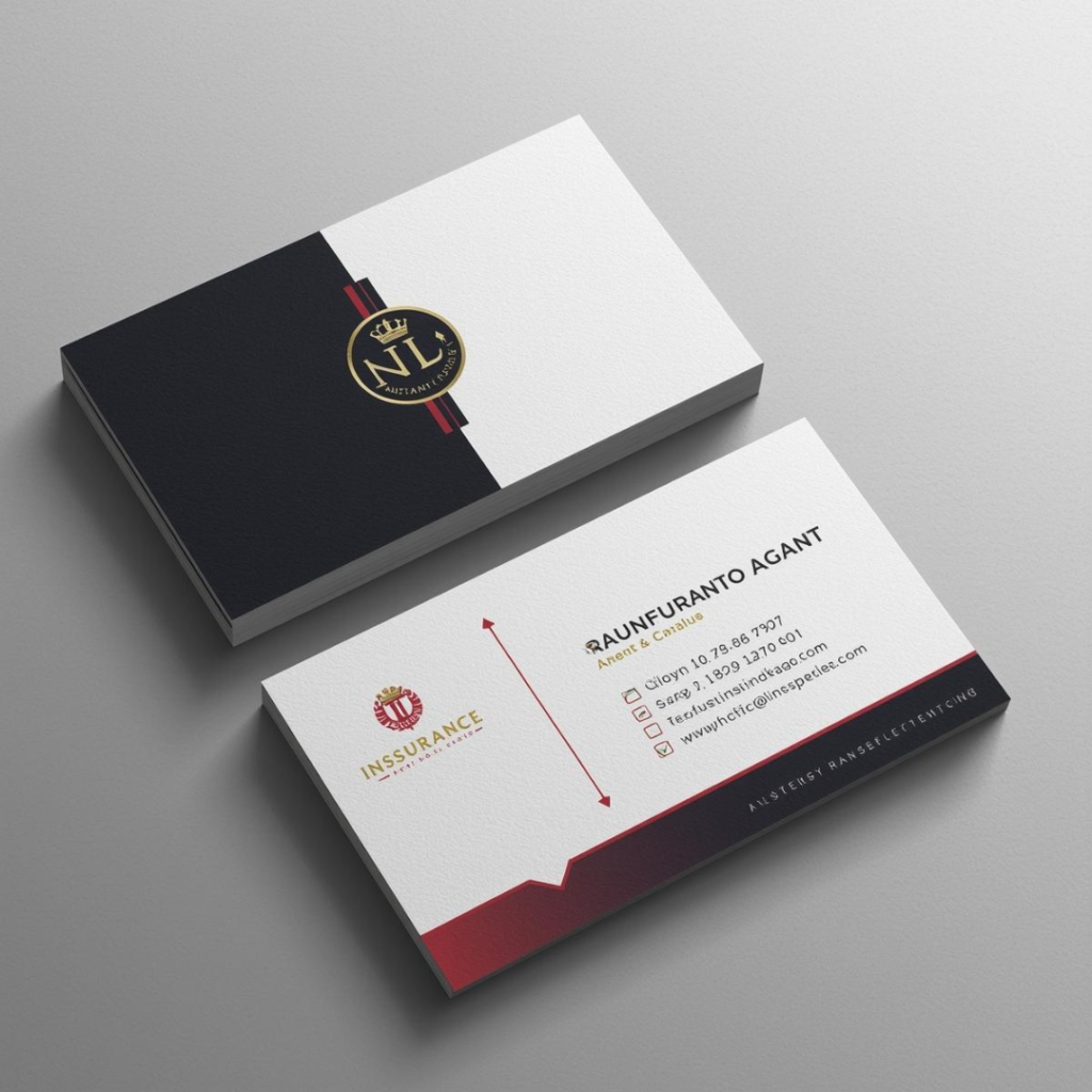 Insurance Agent Visiting Card