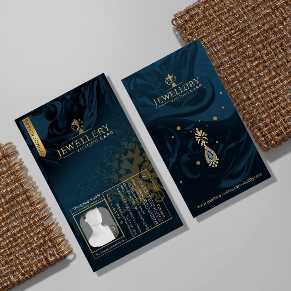 Jewellery Visiting Card Design