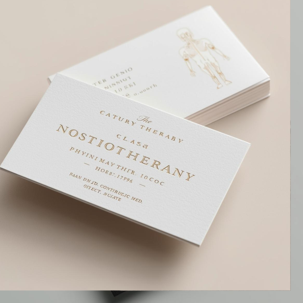 Physiotherapy Visiting Card