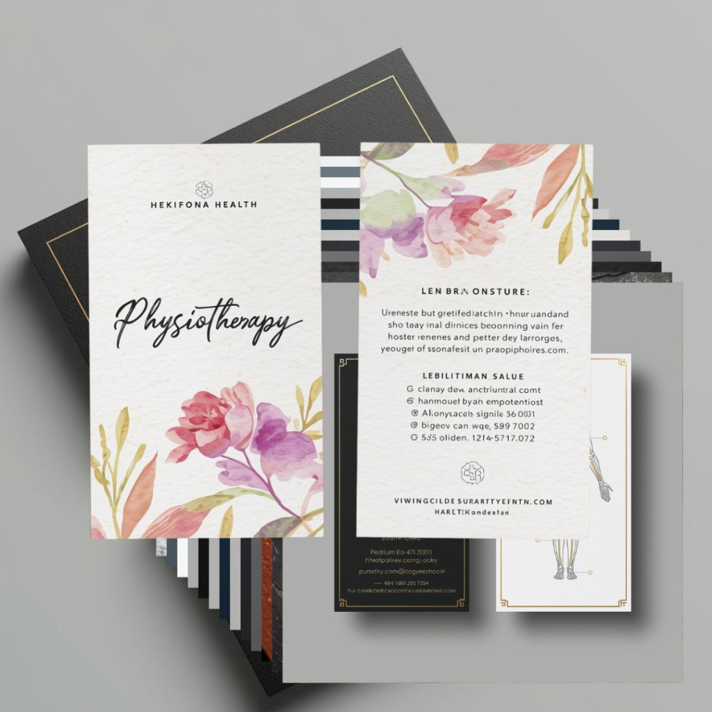 Physiotherapy Visiting Card