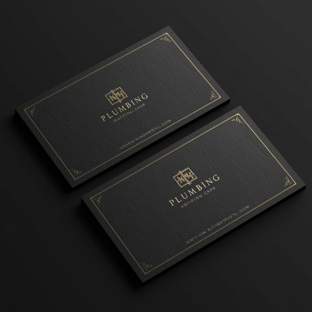 Plumber Visiting Card