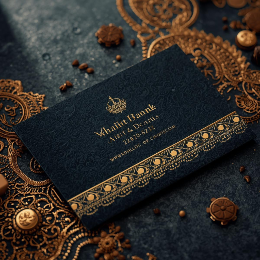 Mehndi Visiting Card