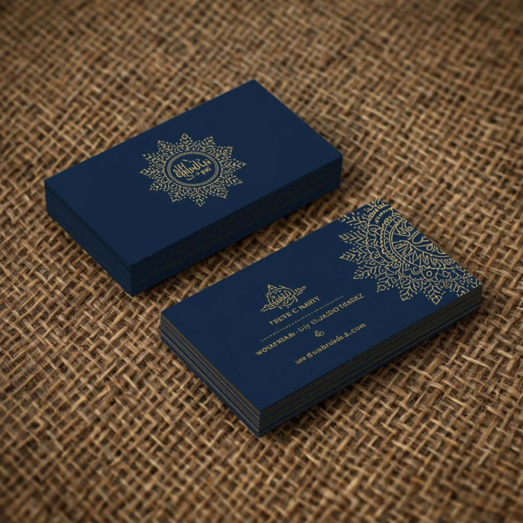 Mehndi Visiting Card