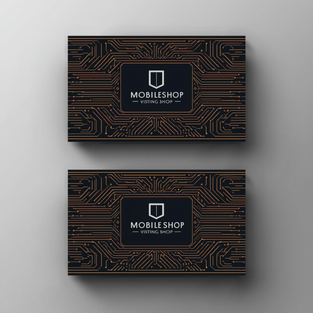 Mobile Shop Visiting Card 5