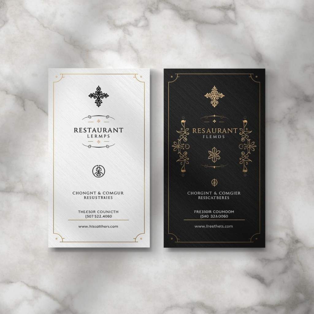 Restaurant Visiting Card 4