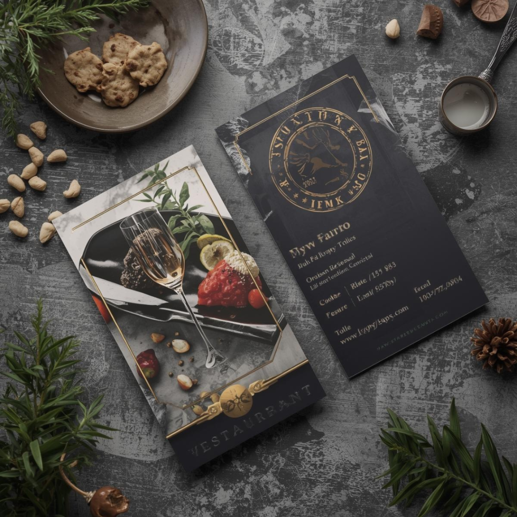 Restaurant Visiting Card