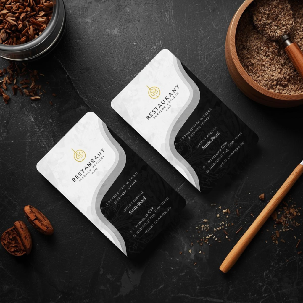 Restaurant Visiting Card