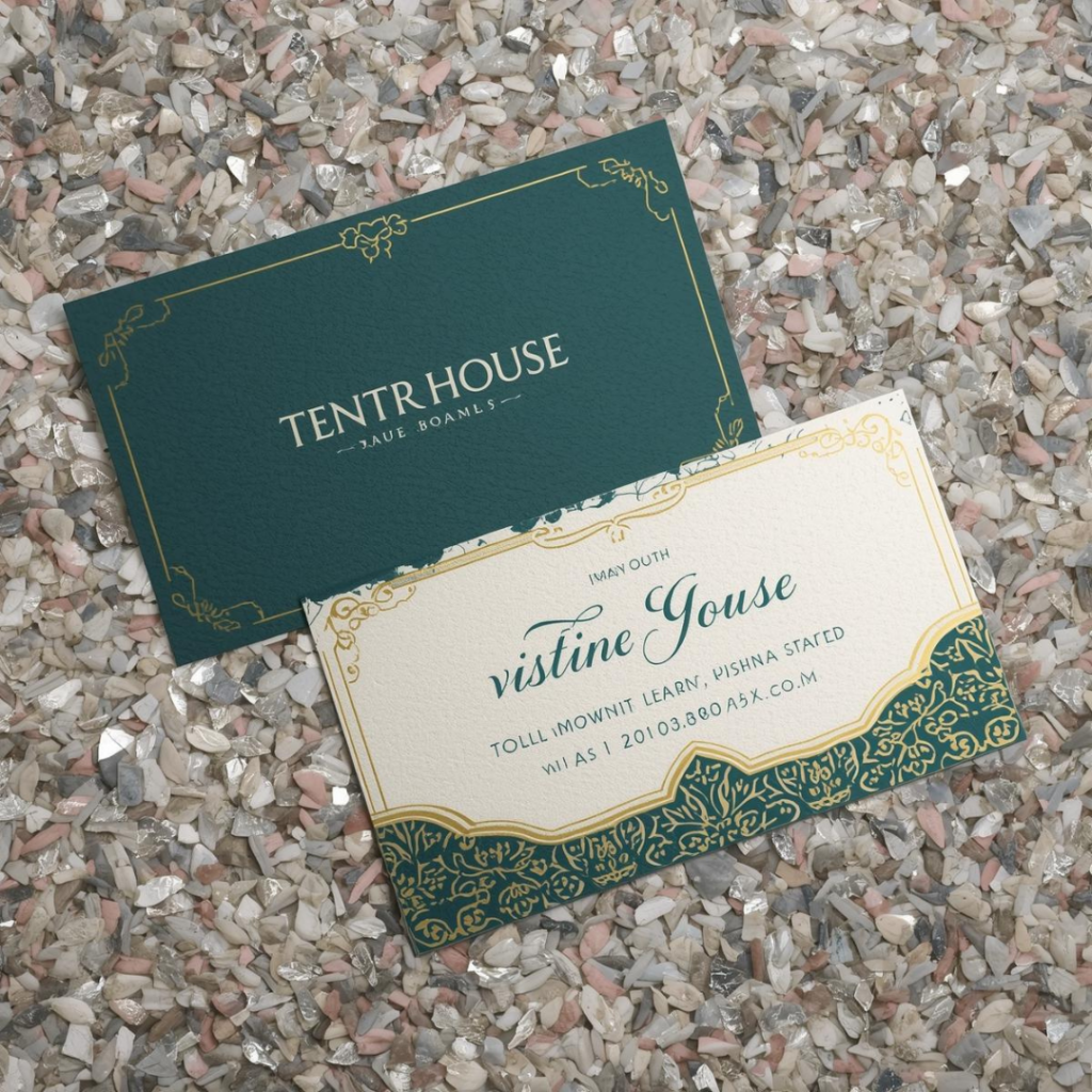 Tent House Visiting Card