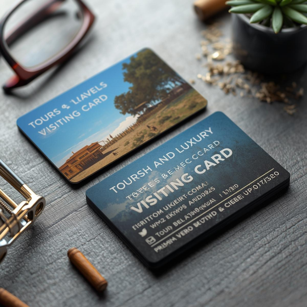Tours and Travels Visiting Card