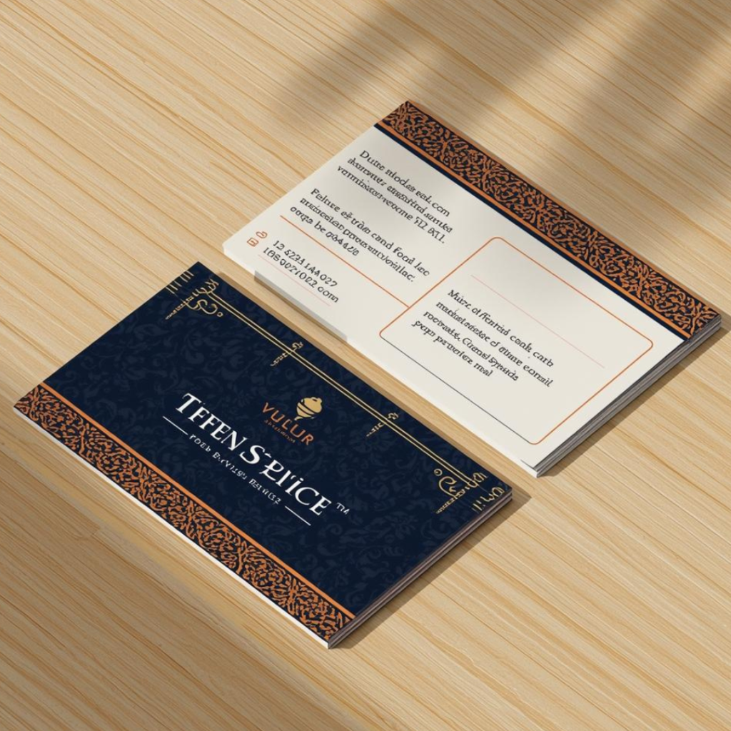 Tiffin Service Visiting Card