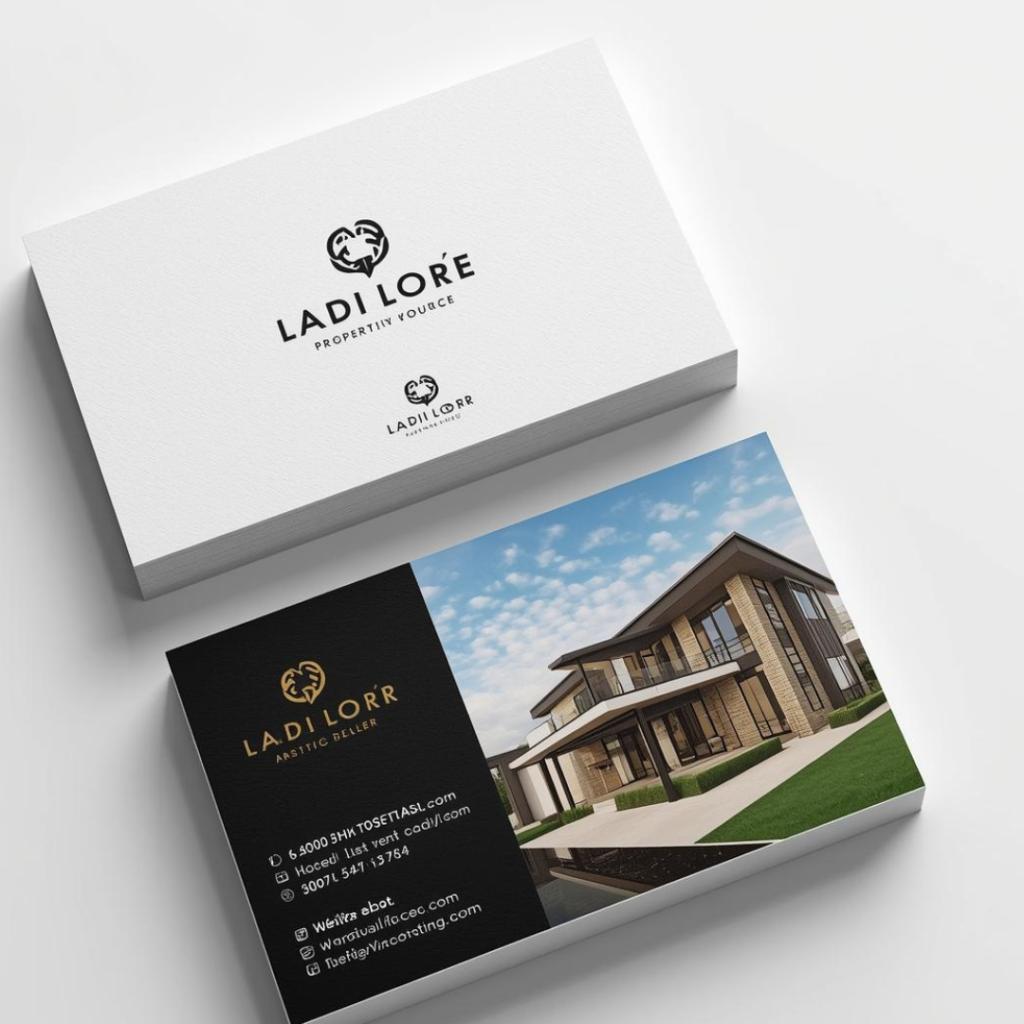 Property Dealer Visiting Card