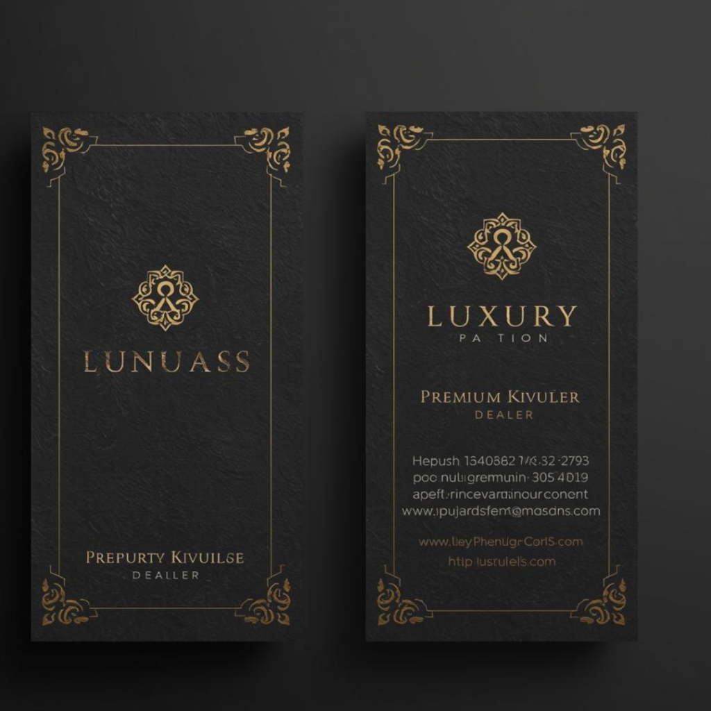 Property Dealer Visiting Card