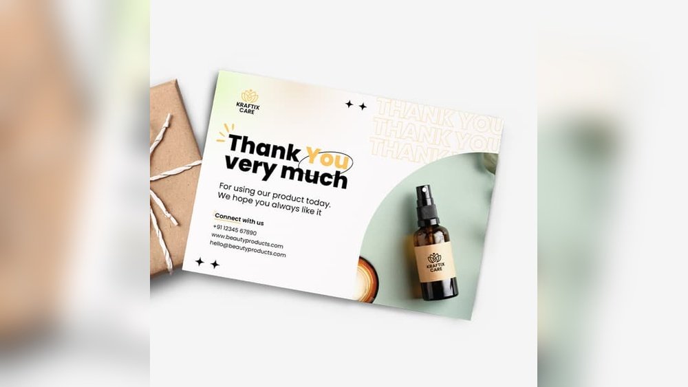 Flat Thank You Cards Hb: Stylish Designs to Impress Every Time