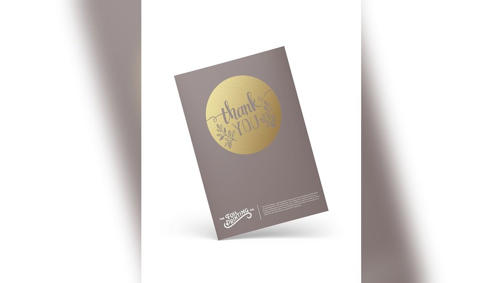 Foil Thankyou: Stunning Ideas to Elevate Your Gratitude Cards