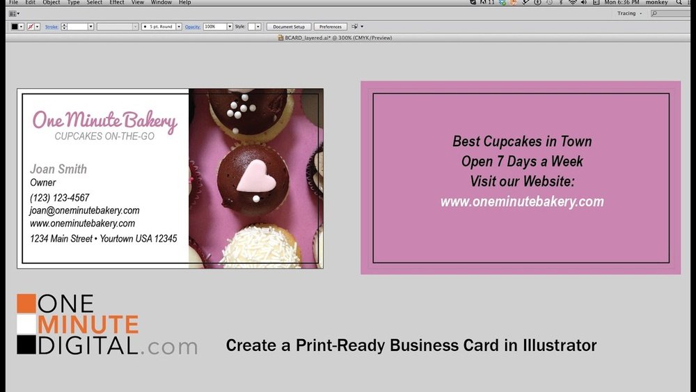 How to Make a Business Card Print Ready