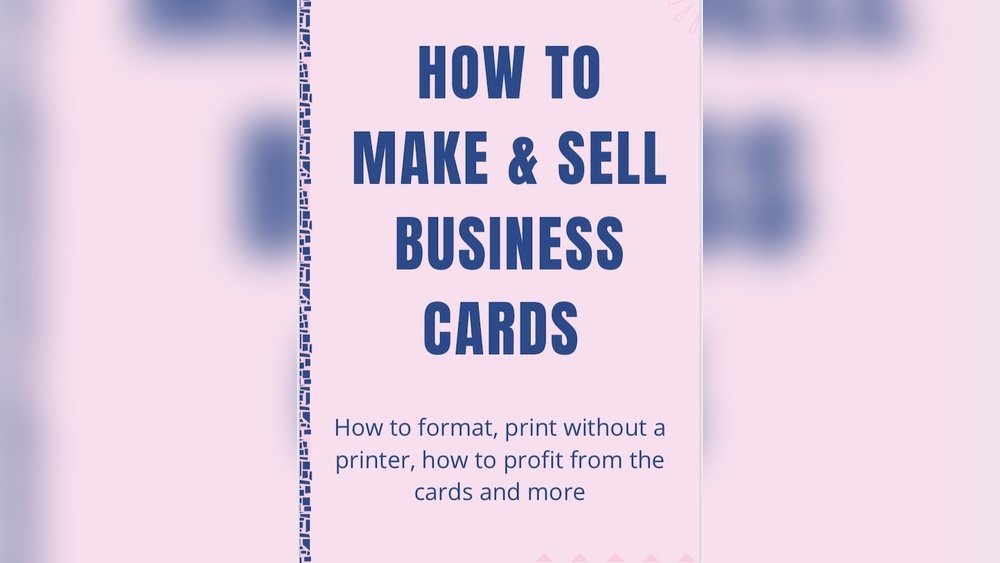 How to Make Business Cards Without a Printer