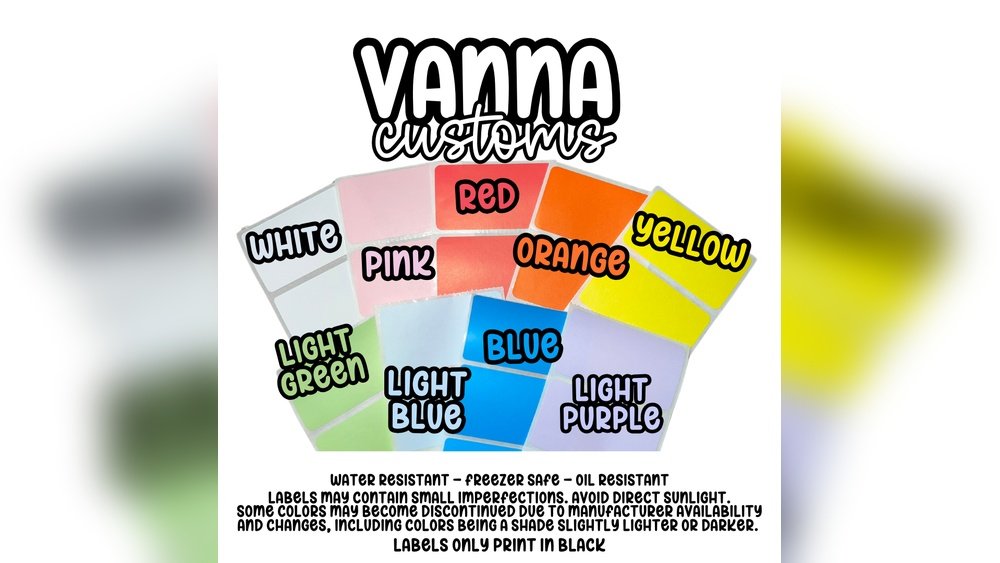 Water Oil Proof Labels(Fb): Ultimate Durability for Every Surface