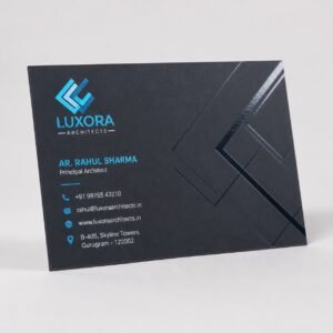 Spot UV Visiting Card