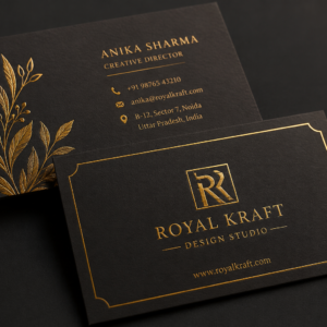 Gold Foil Business Card